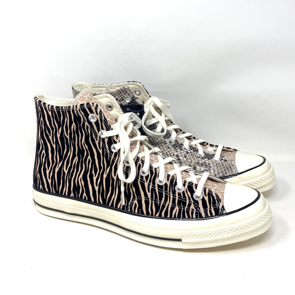 Converse All Star Chuck 70 High Top Animal Black Champagne Men’s Suede 167282C - Picture 6 of 9